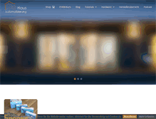 Tablet Screenshot of haus-automatisierung.com